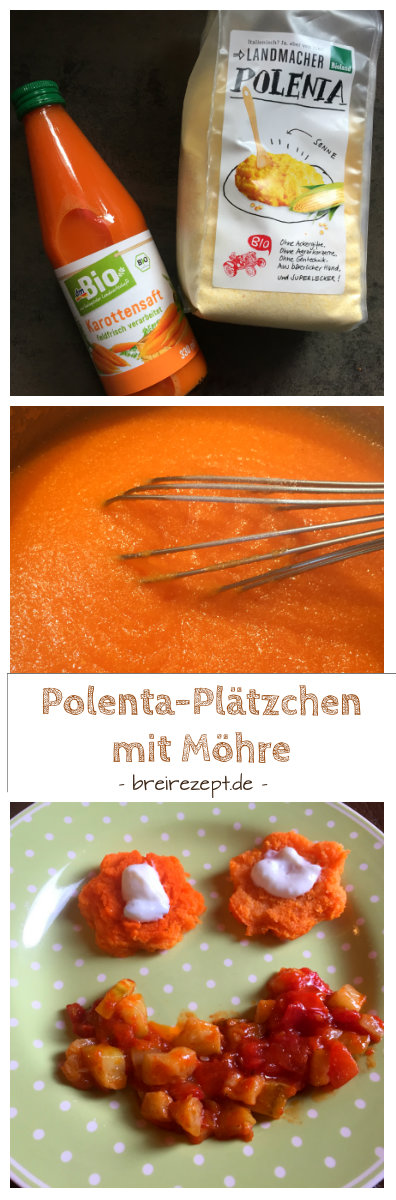 Polentaschnitten für das Baby Polentaschnitten für das Baby