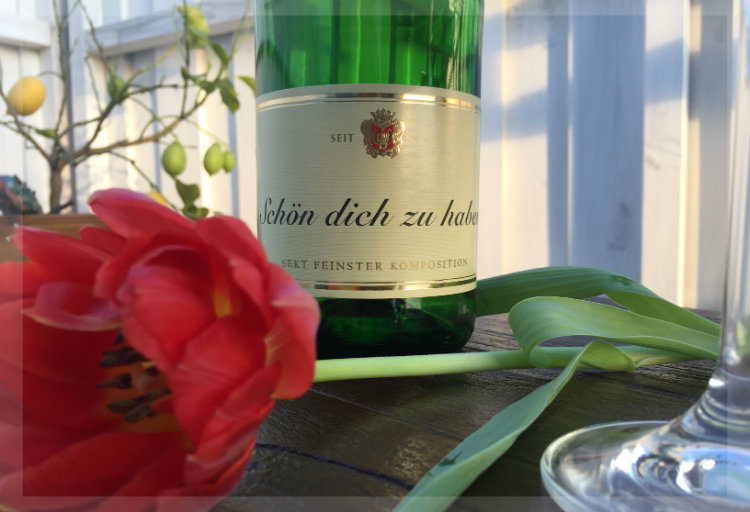 Rotkäppchen von Herzen Etikett gestalten Rotkäppchen von Herzen Etikett gestalten