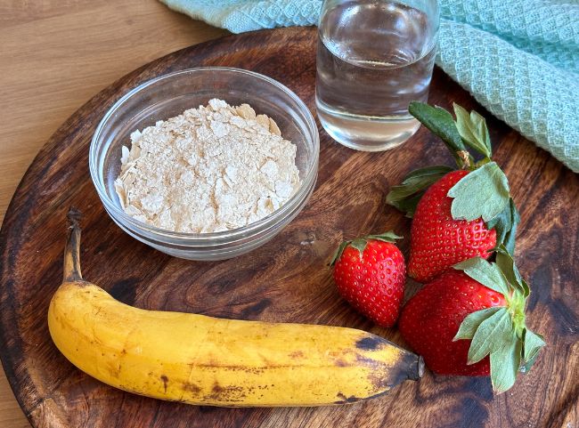 Schmelzflocken Babybrei Erdbeeren Rezept