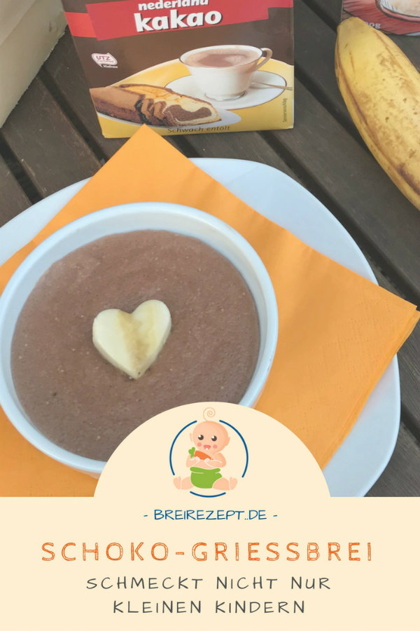 Schoko-Grießbrei nicht nur für Baby und (Klein-)Kinder