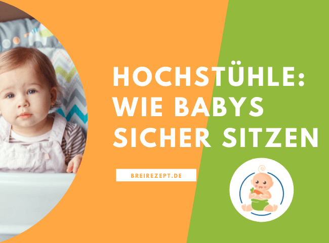 Hochstühle für das Baby - Sicher sitzen