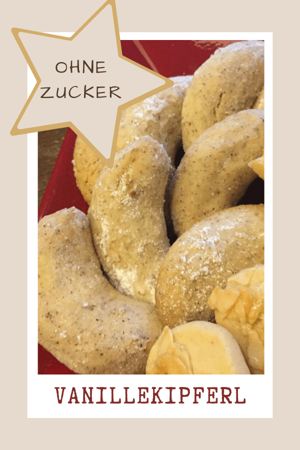 Vanillekipferl ohne Zucker Vanillekipferl ohne Zucker