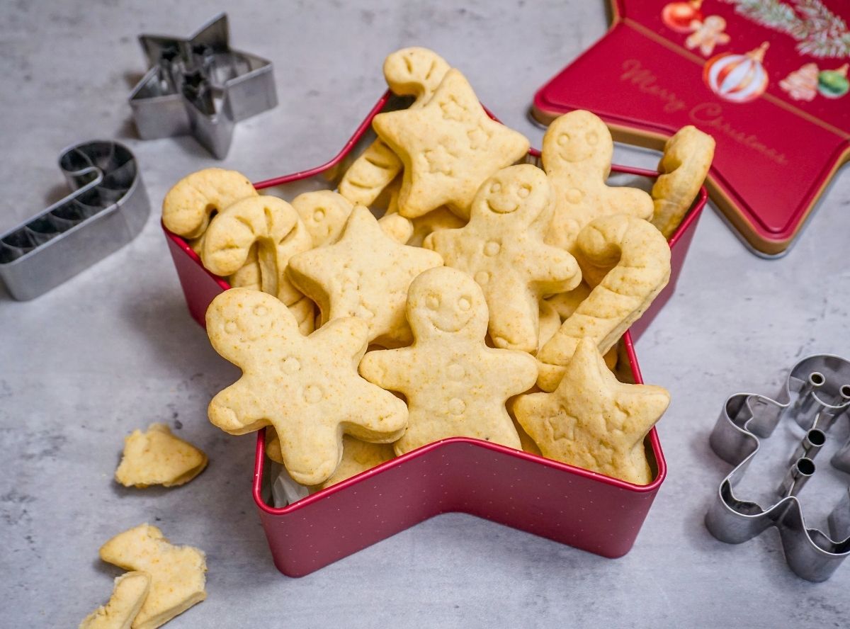 Weihnachtsplätzchen ohne Zucker