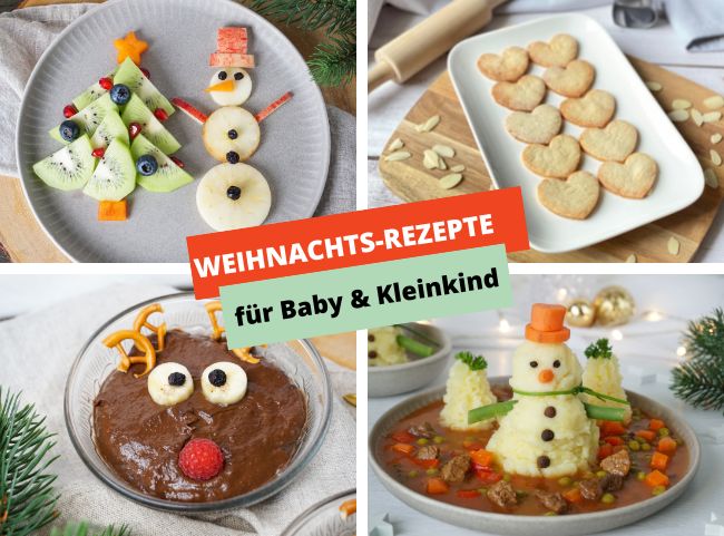 Weihnachtsrezepte für Baby und Kleinkind