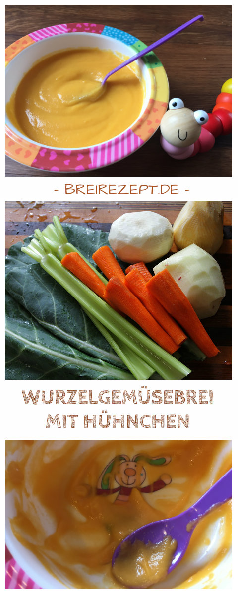 Babybrei mit Wurzelgemuese ab dem 5.Monat Babybrei mit Wurzelgemuese ab dem 5.Monat