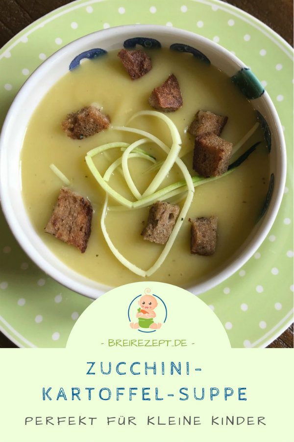 Zucchini-Kartoffel-Suppe